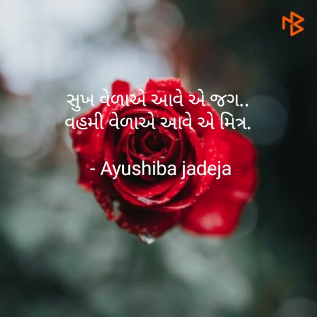 Gujarati Blog by Ayushiba Jadeja : 111364092