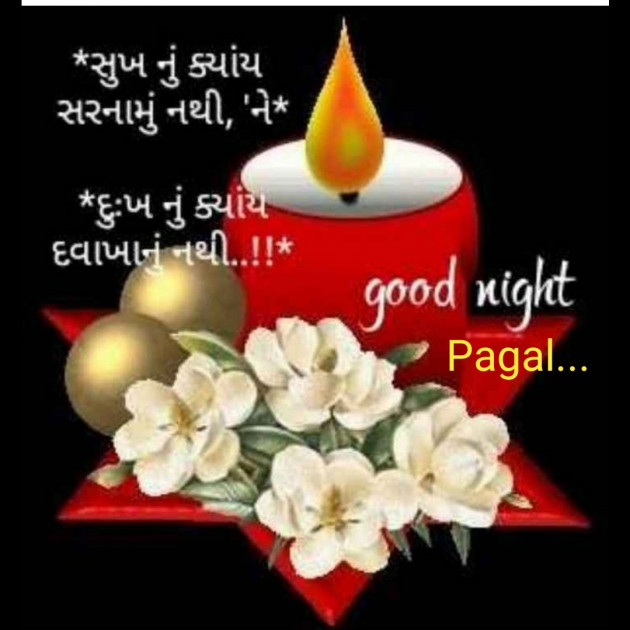 Gujarati Good Night by Manoj Leuva : 111366302