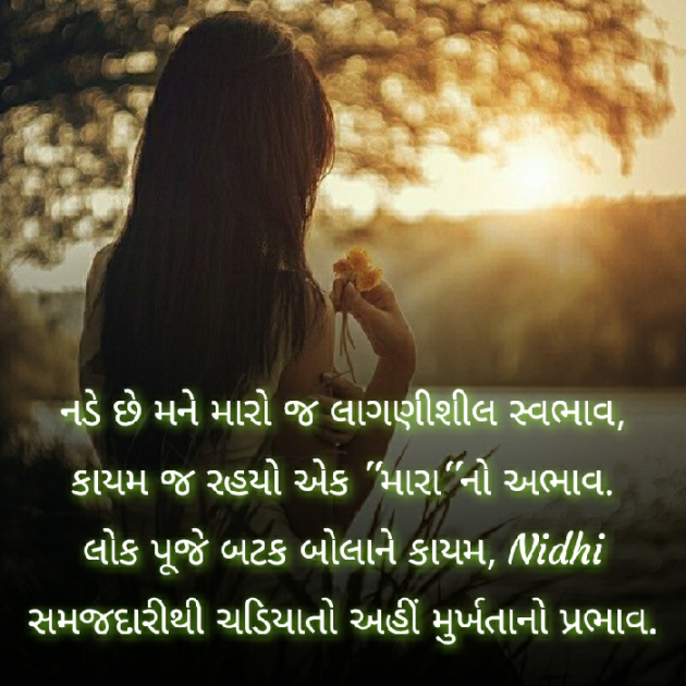 Gujarati Blog by Nidhi_Nanhi_Kalam_ : 111384996