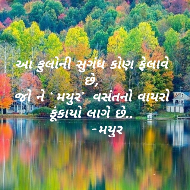 Gujarati Shayri by Mayur Jethava : 111389902