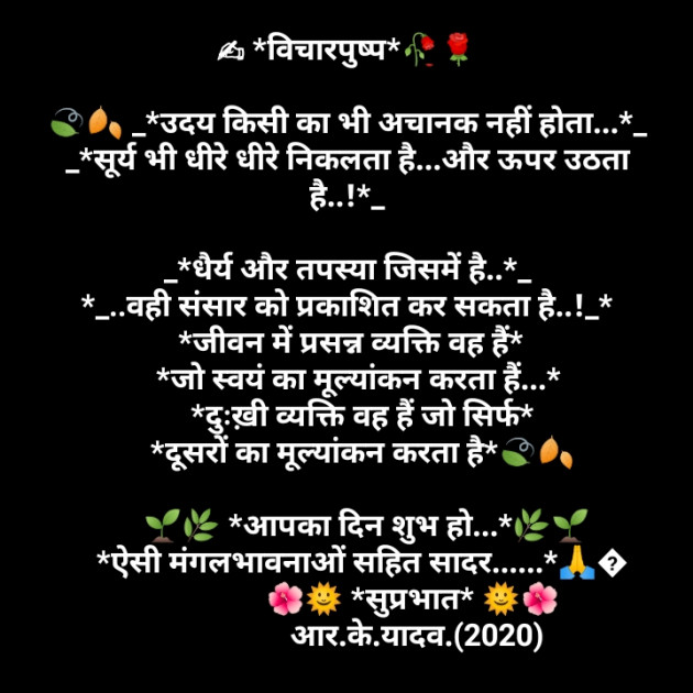 Hindi Thought by Rajkumar : 111402442