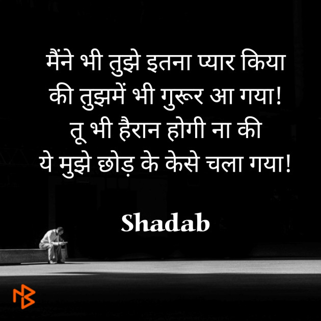 Hindi Shayri by Shabaan Ahmad : 111404140