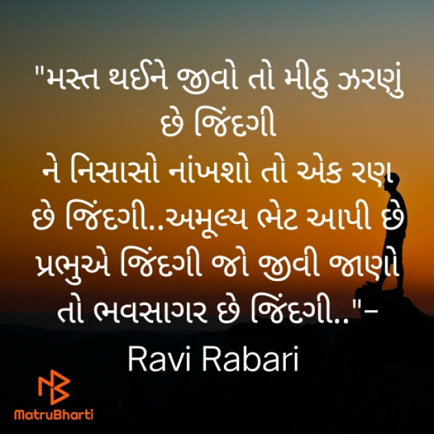 Gujarati Blog by Ravi Rabari : 111406767