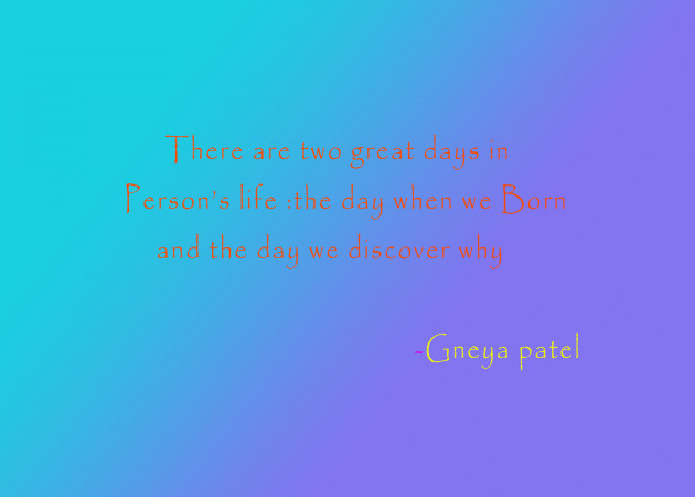 English Quotes by Gneya patel : 111407862