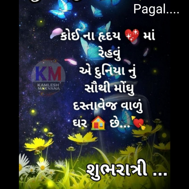 Gujarati Good Night by Manoj Leuva : 111416985