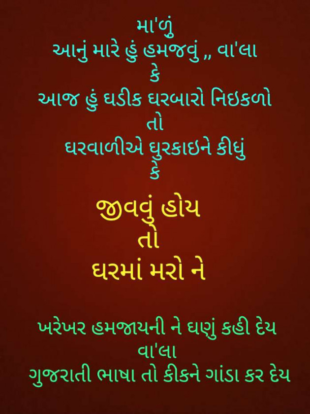 Gujarati Thought by Hari Dodia : 111423508