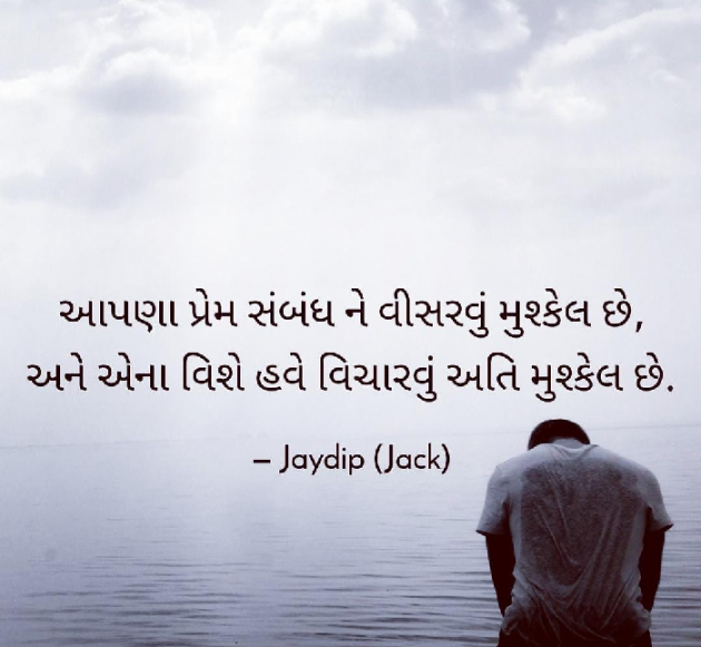 Gujarati Shayri by Jaydip Patel : 111424258