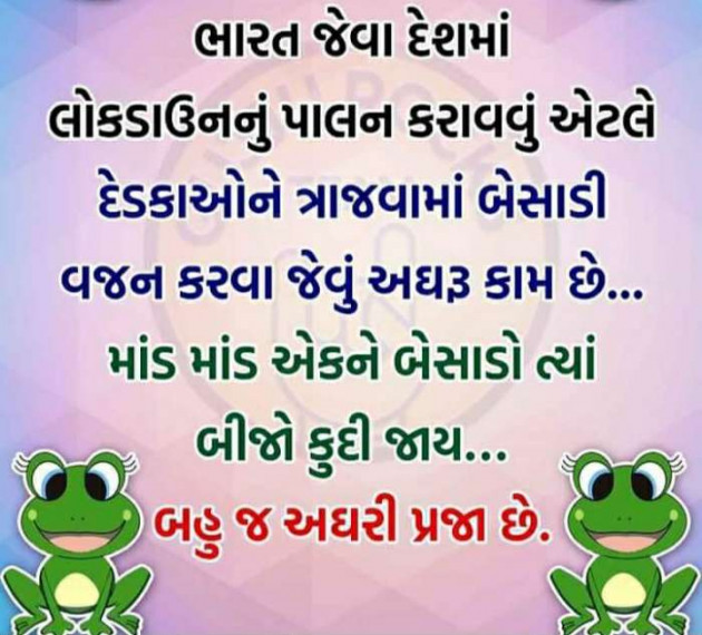 Gujarati Funny by Harshad Patel : 111424413