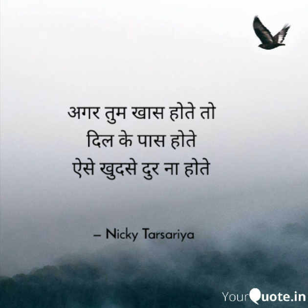 Hindi Shayri by Nicky@tk : 111430258