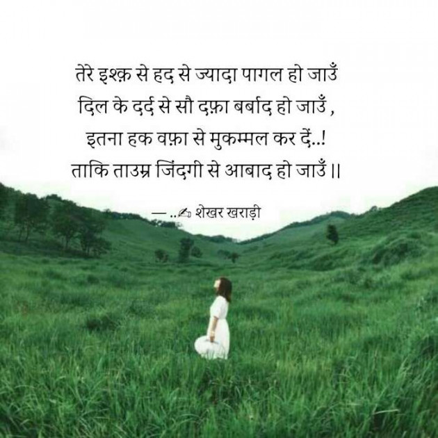 Hindi Shayri by shekhar kharadi Idriya : 111433990