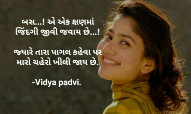 Gujarati Blog by Vidya : 111434316