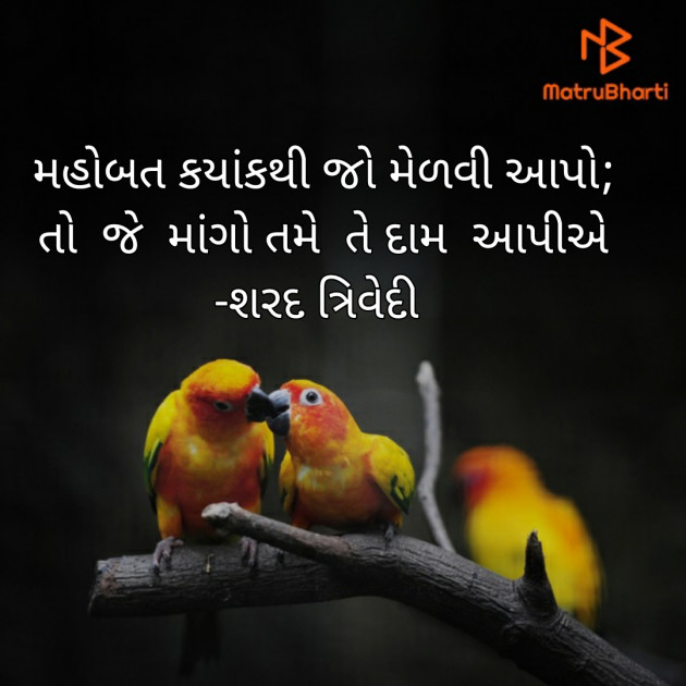 Gujarati Poem by Dr.Sharadkumar K Trivedi : 111439005