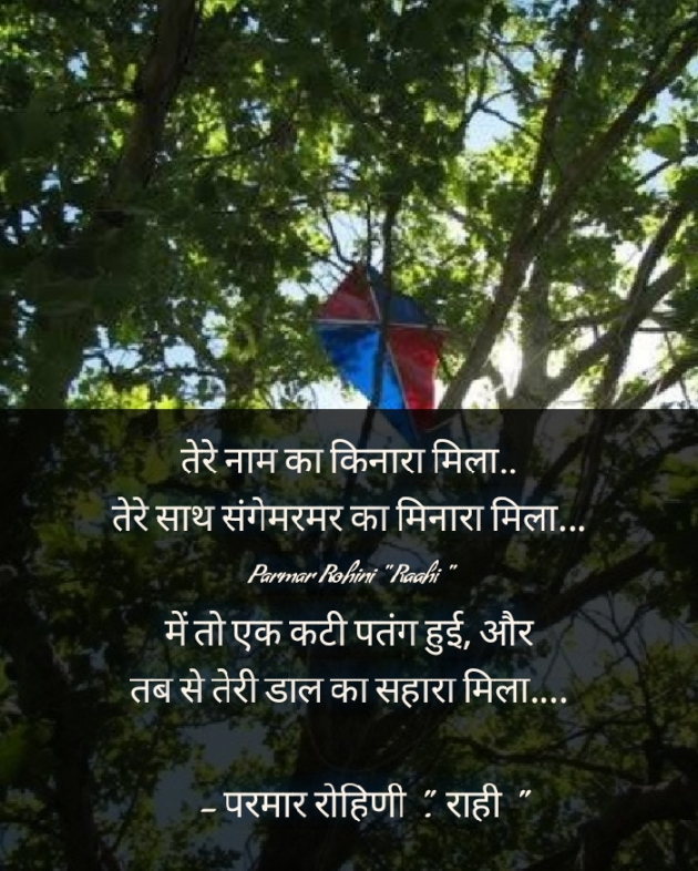 Hindi Shayri by Rohiniba Raahi : 111441218