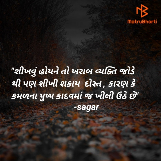 Gujarati Motivational by Sagar Raval : 111444482