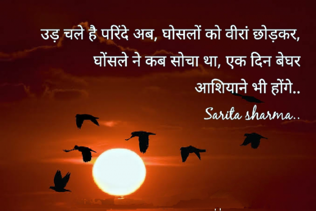 Hindi Shayri by Sarita Sharma : 111453203