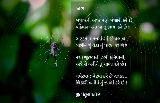 Gujarati Poem by Mehul Oza : 111454638