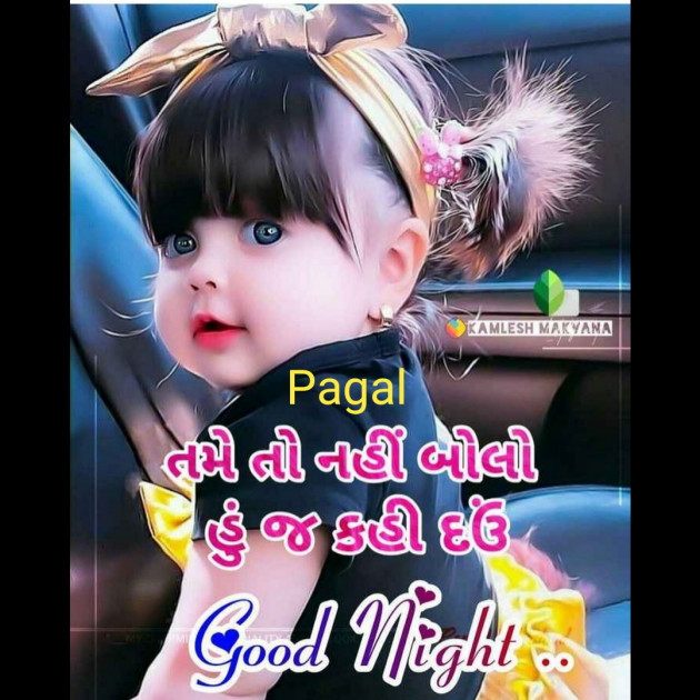 Gujarati Good Night by Manoj Leuva : 111454918