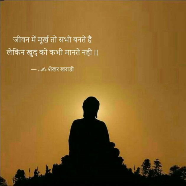Hindi Thought by shekhar kharadi Idriya : 111455314