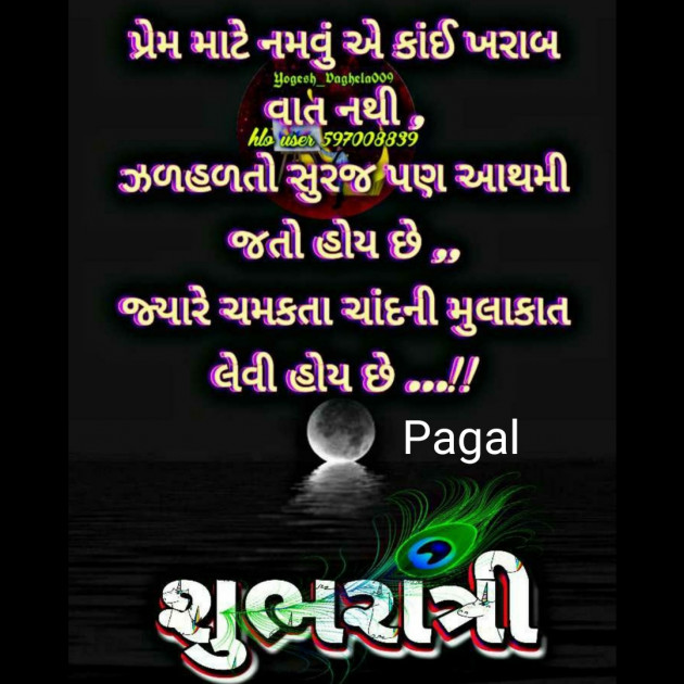 Gujarati Good Night by Manoj Leuva : 111456251