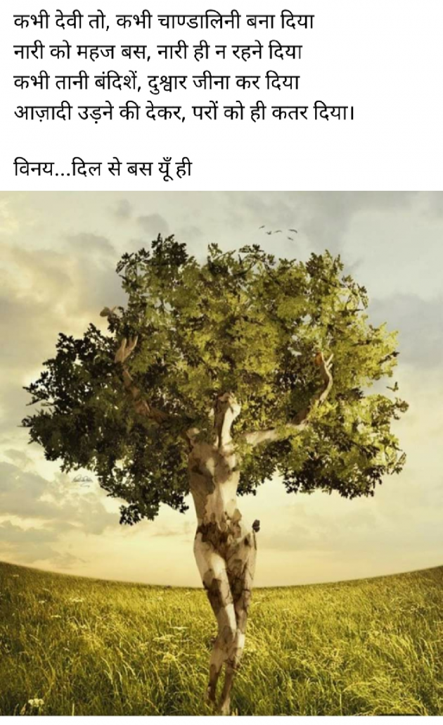 Hindi Poem by Vinay Panwar : 111463138