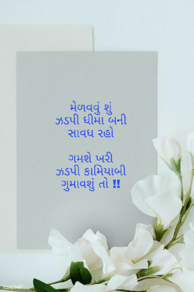 Gujarati Hiku by Firdos Bamji : 111465792