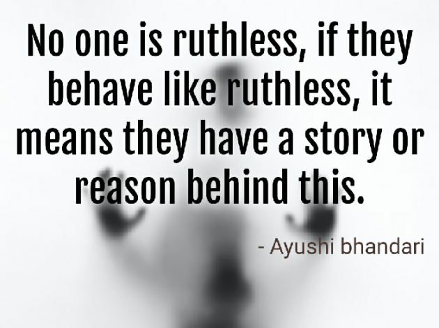 English Thought by Ayushi Bhandari : 111470573