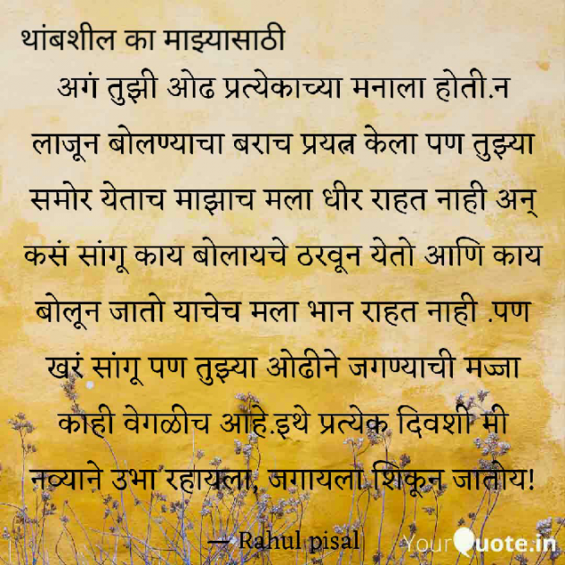 Hindi Quotes by राहुल पिसाळ (रांच) : 111476659