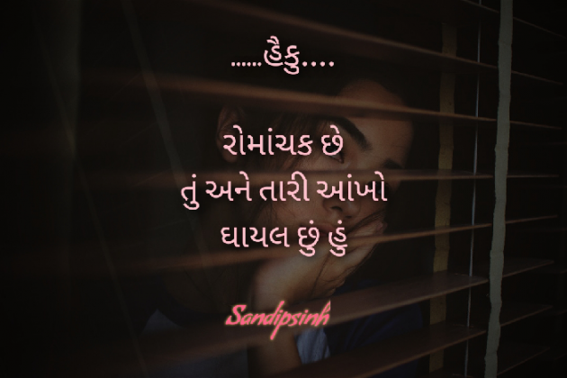 Gujarati Hiku by Sandipsinh : 111477915