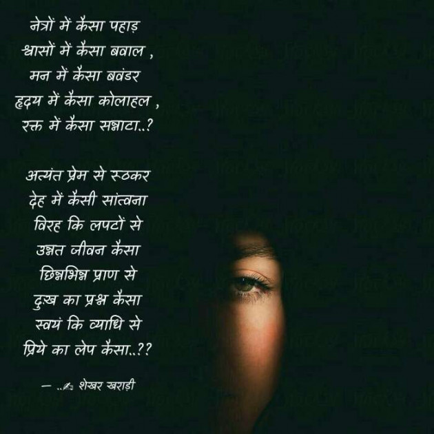 Hindi Poem by shekhar kharadi Idriya : 111485131