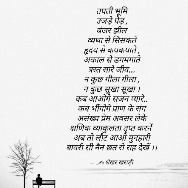 Hindi Poem by shekhar kharadi Idriya : 111487103