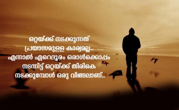 Malayalam Quotes by Subbu : 111489636