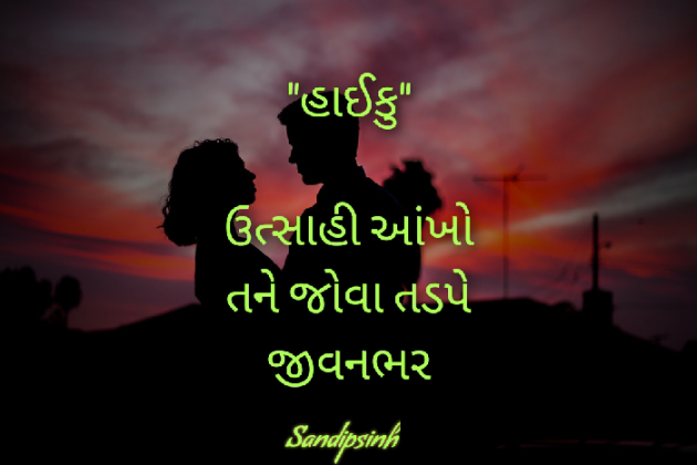 Gujarati Hiku by Sandipsinh : 111492038