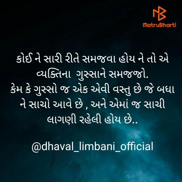 Gujarati Blog by Dhaval Limbani : 111494963