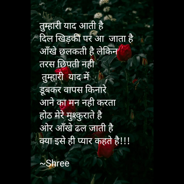 Hindi Poem by Shree...Ripal Vyas : 111508399