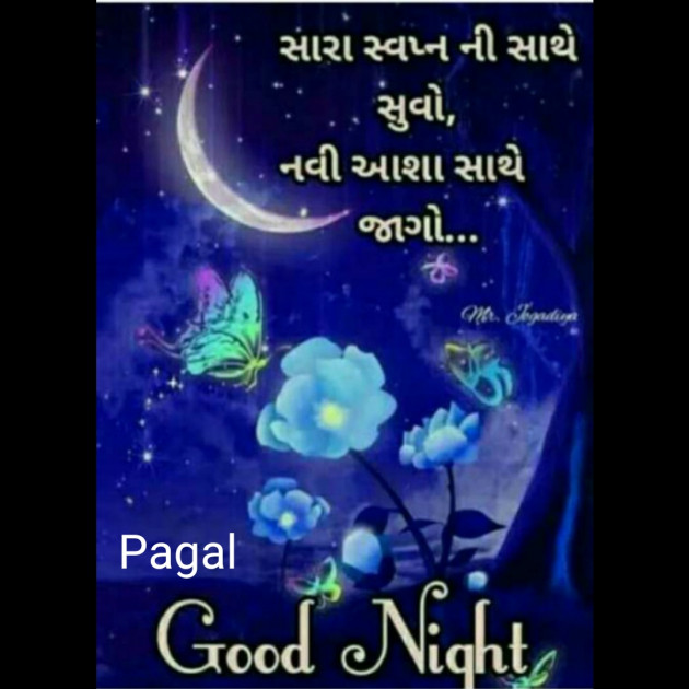 Gujarati Good Night by Manoj Leuva : 111509880