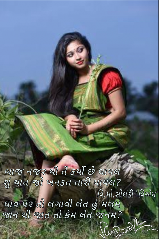 Gujarati Shayri by વિનોદ. મો. સોલંકી .વ્યોમ. : 111514181