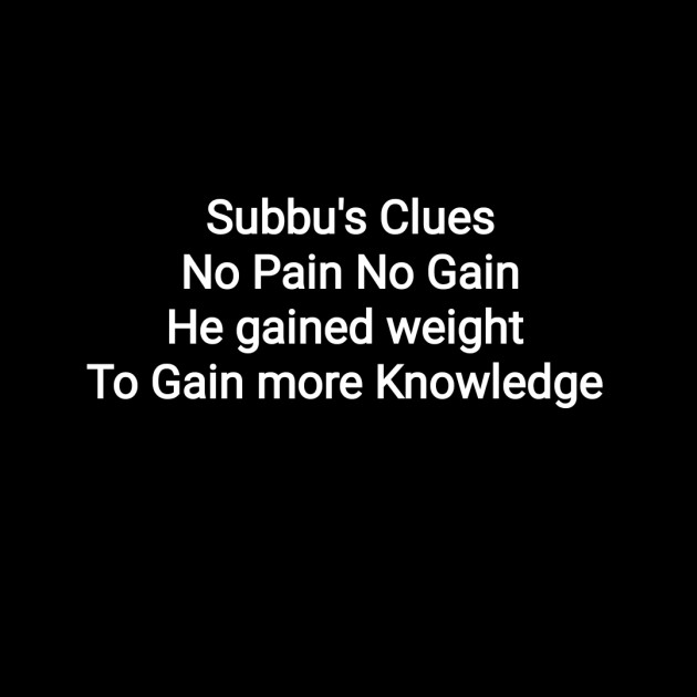 English Motivational by Subbu : 111518835