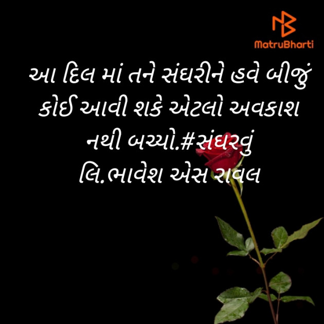 Gujarati Blog by Writer Bhavesh Rawal : 111520696