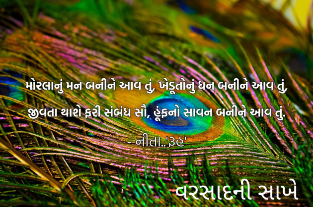 Gujarati Shayri by Nita sojitra : 111521275
