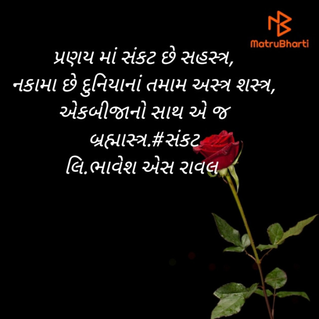 Gujarati Blog by Writer Bhavesh Rawal : 111532206