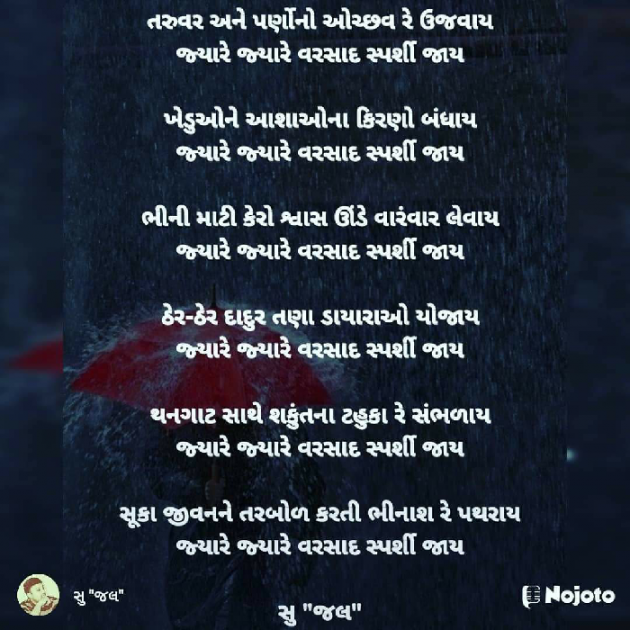 Gujarati Poem by Sujal Patel : 111536300