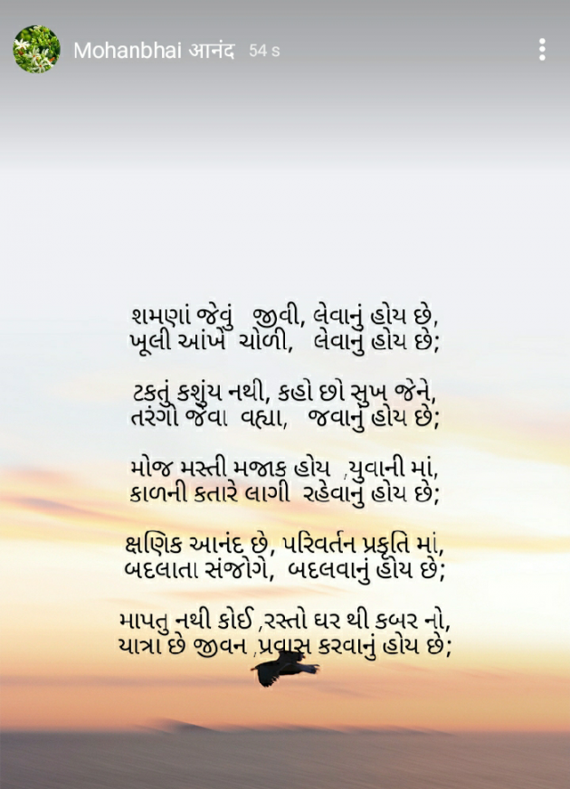 Gujarati Motivational by મોહનભાઈ આનંદ : 111538352