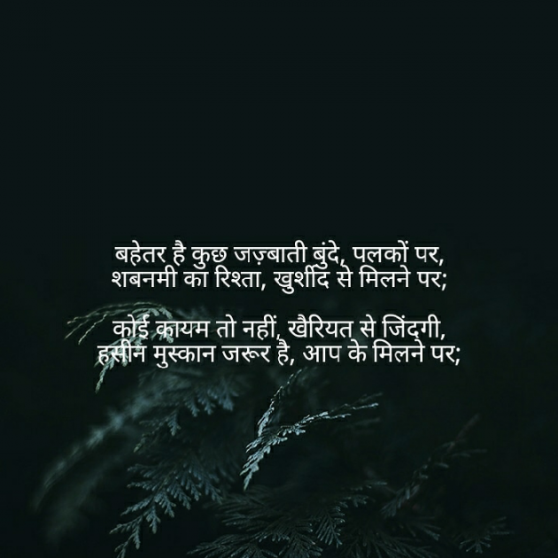 Hindi Poem by મોહનભાઈ આનંદ : 111539476