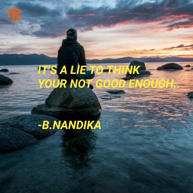 English Quotes by B. Nandika : 111543168