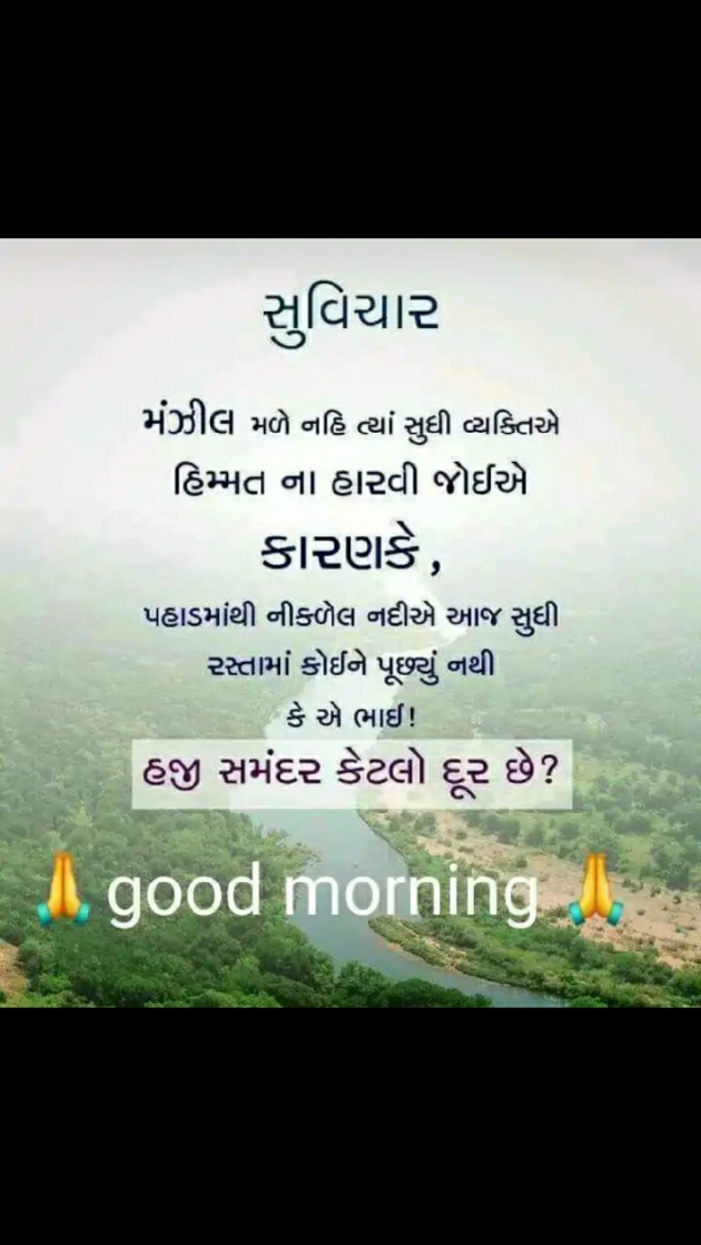 Gujarati Good Morning by Pawar Dhanu : 111547738