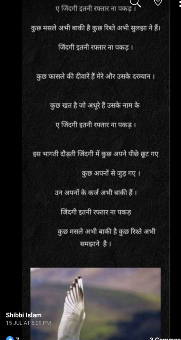 Hindi Poem by Shibbi Islam : 111548157