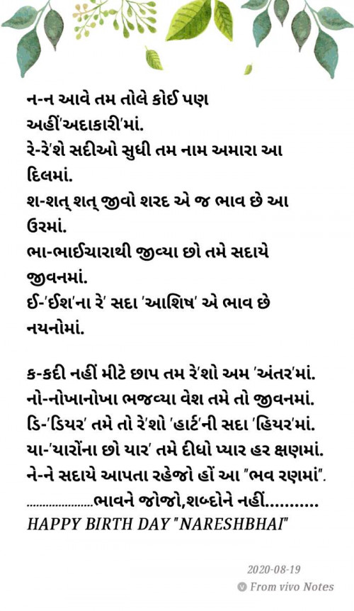 Post by Patel H.D. on 23-Aug-2020 09:02am