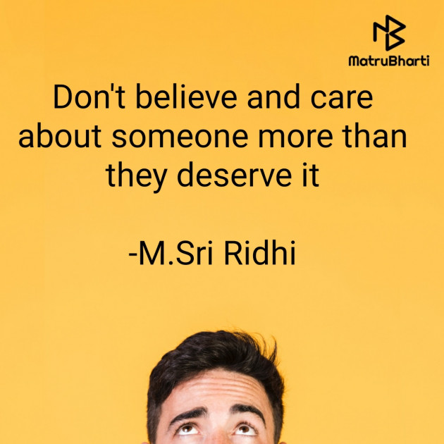 English Thought by M.Sri Ridhi : 111555046