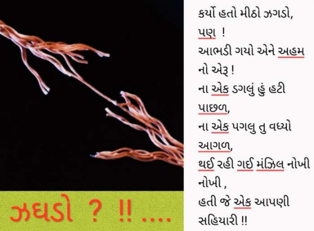 Gujarati Microfiction by Aarti Joshi : 111560672