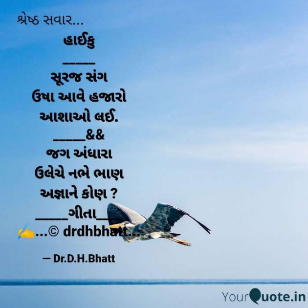 Gujarati Hiku by Dr. Damyanti H. Bhatt : 111562734